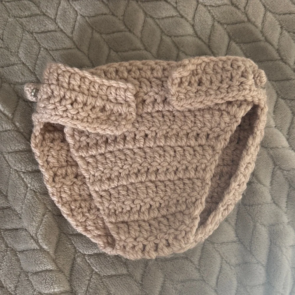 Dobby Harry Potter Crochet Baby Hat and Diaper Cover Set
